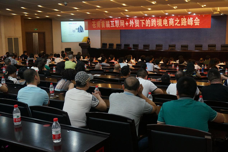 苍南首届互联网+外贸下的跨境电商之路峰会圆满成功